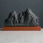 Liberty Bell Mountain Sculpture (View from Washington Pass, Washington) Sculpted Peaks