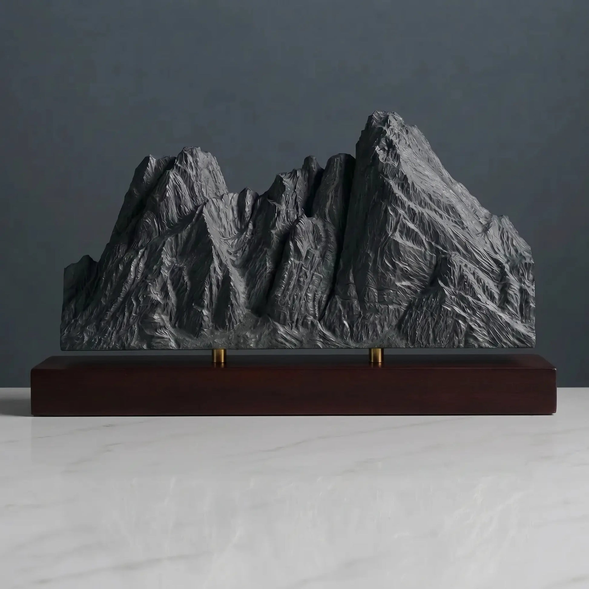 Liberty Bell Mountain Sculpture (View from Washington Pass, Washington) Sculpted Peaks