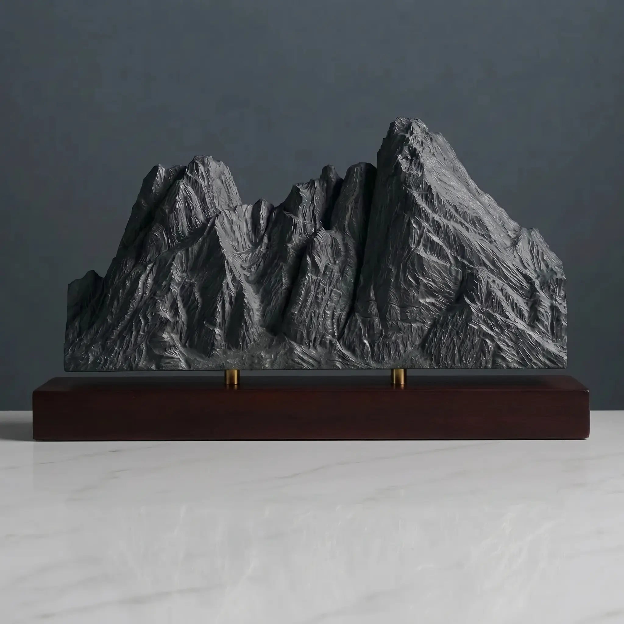 Liberty Bell Mountain Sculpture (View from Washington Pass, Washington) Sculpted Peaks