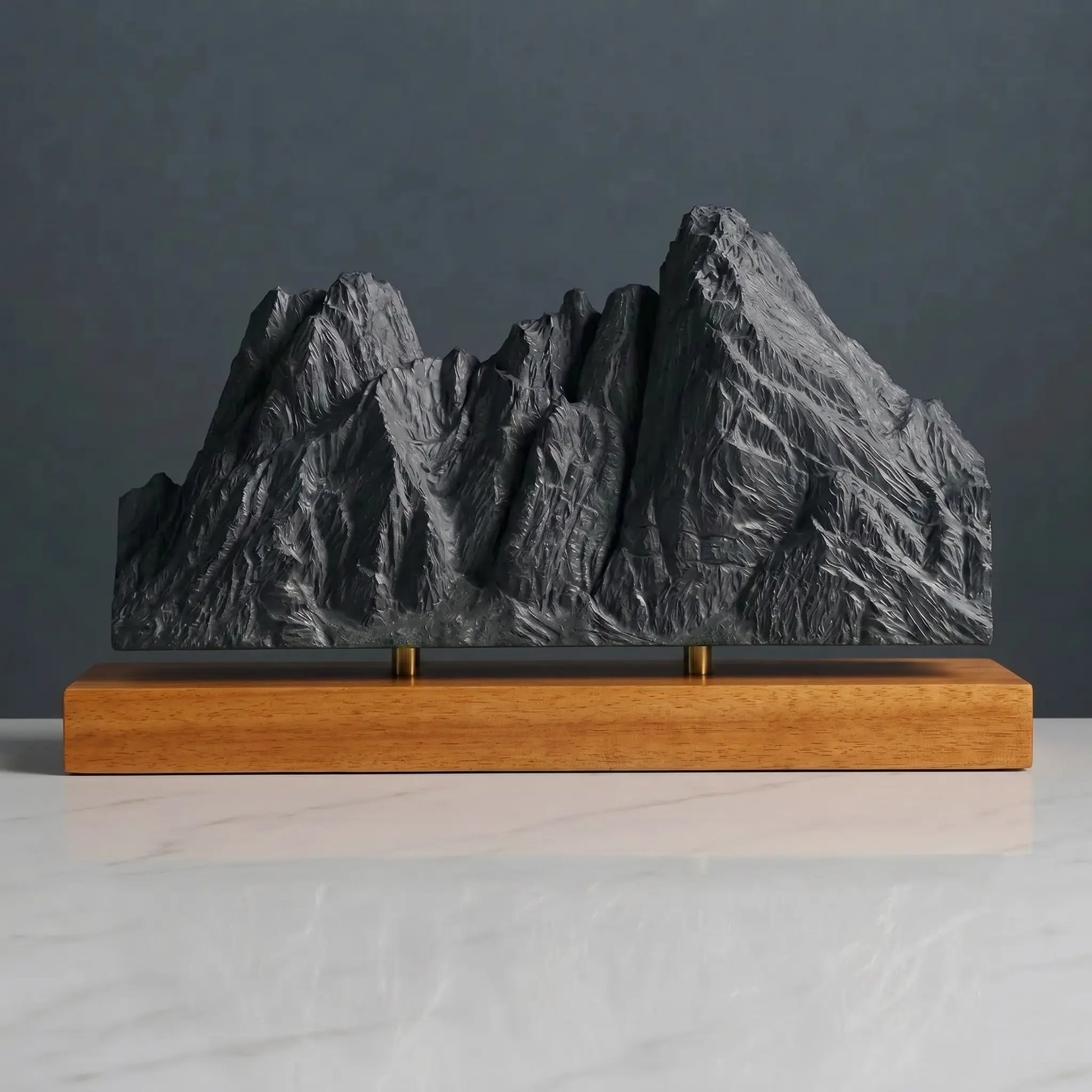 Liberty Bell Mountain Sculpture (View from Washington Pass, Washington) Sculpted Peaks