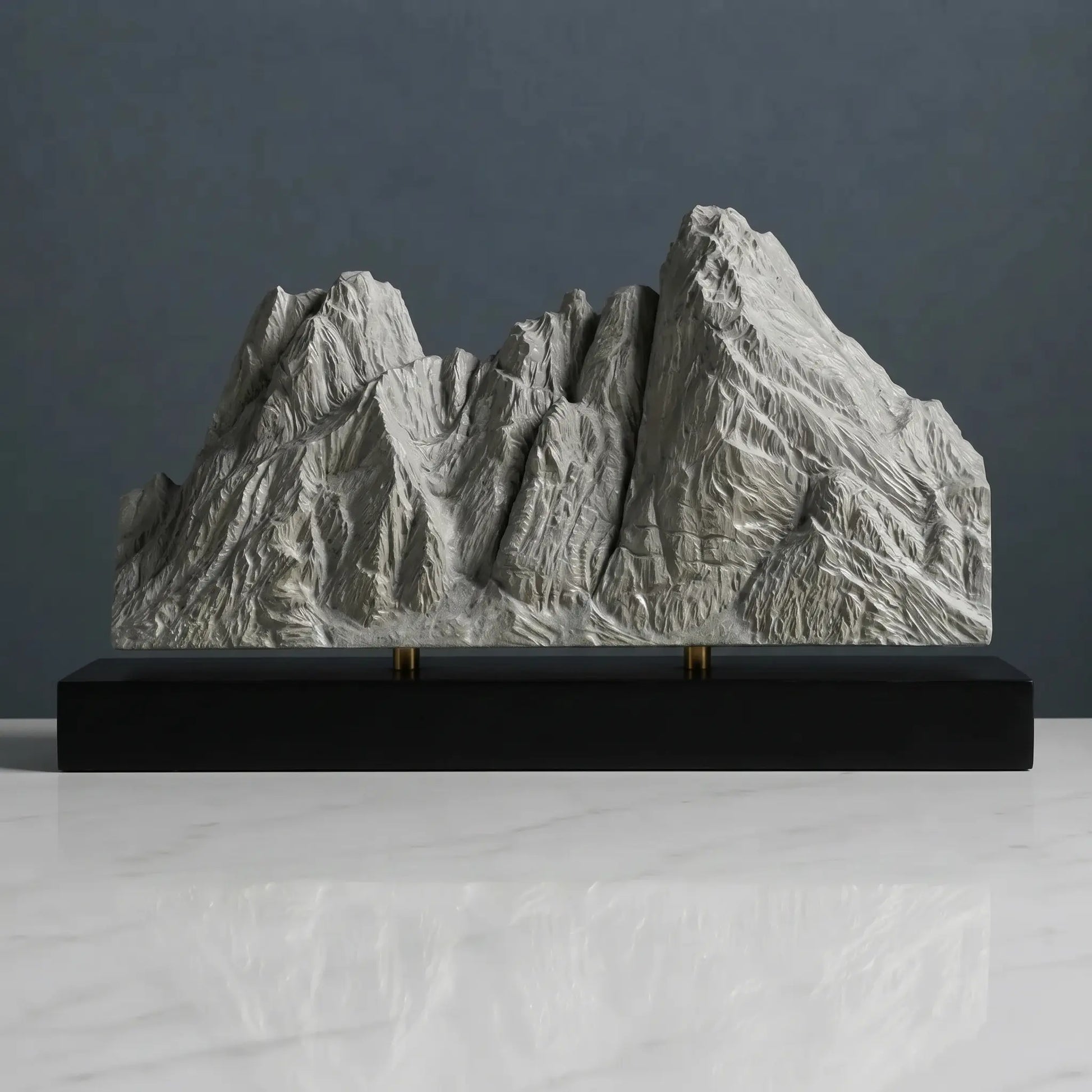 Liberty Bell Mountain Sculpture (View from Washington Pass, Washington) Sculpted Peaks