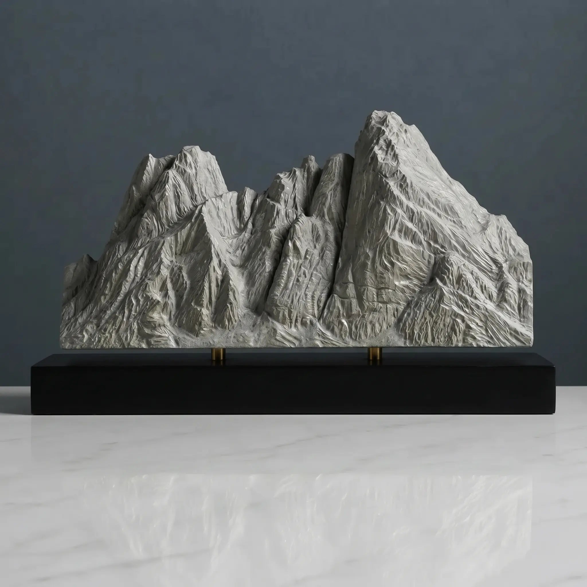 Liberty Bell Mountain Sculpture (View from Washington Pass, Washington) Sculpted Peaks