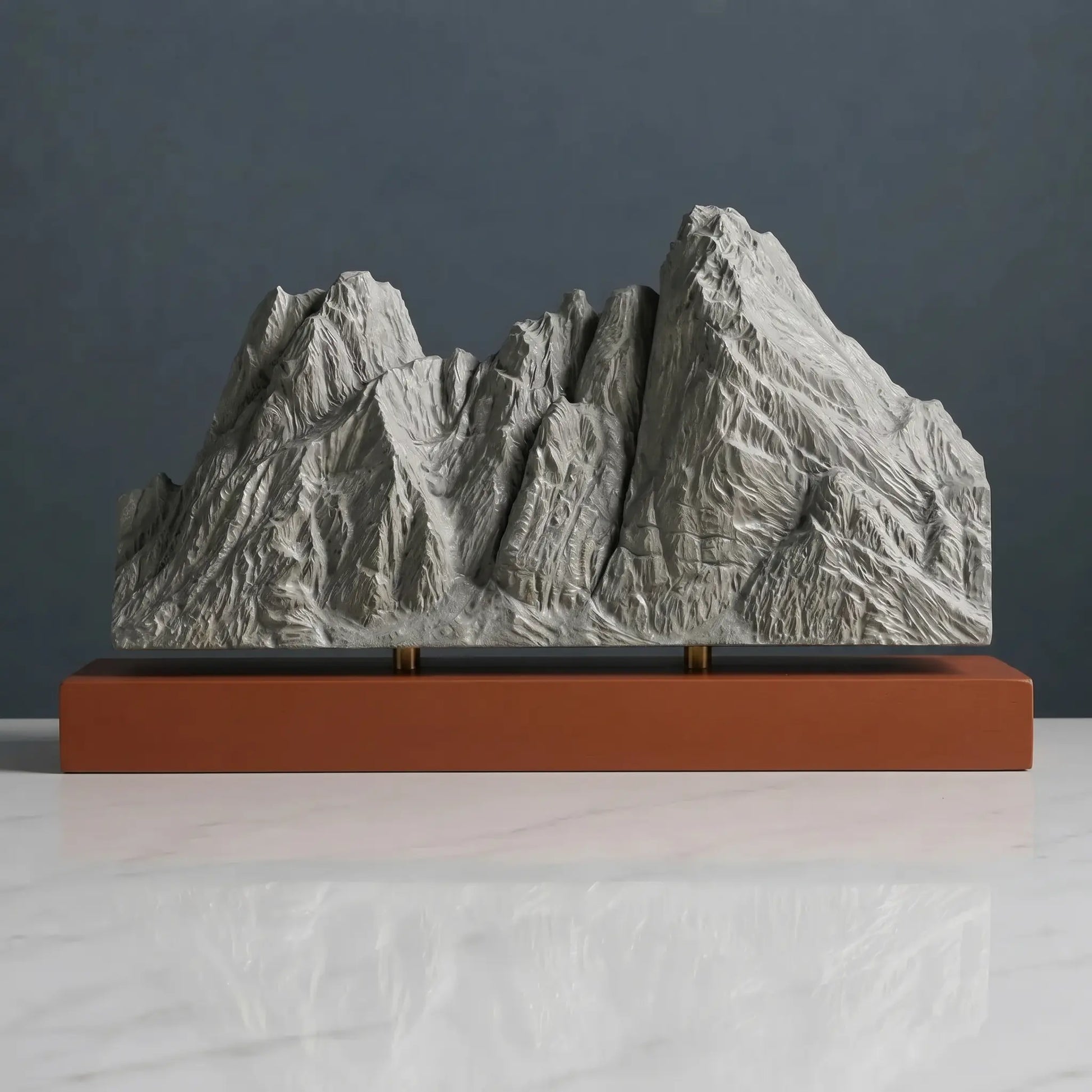 Liberty Bell Mountain Sculpture (View from Washington Pass, Washington) Sculpted Peaks