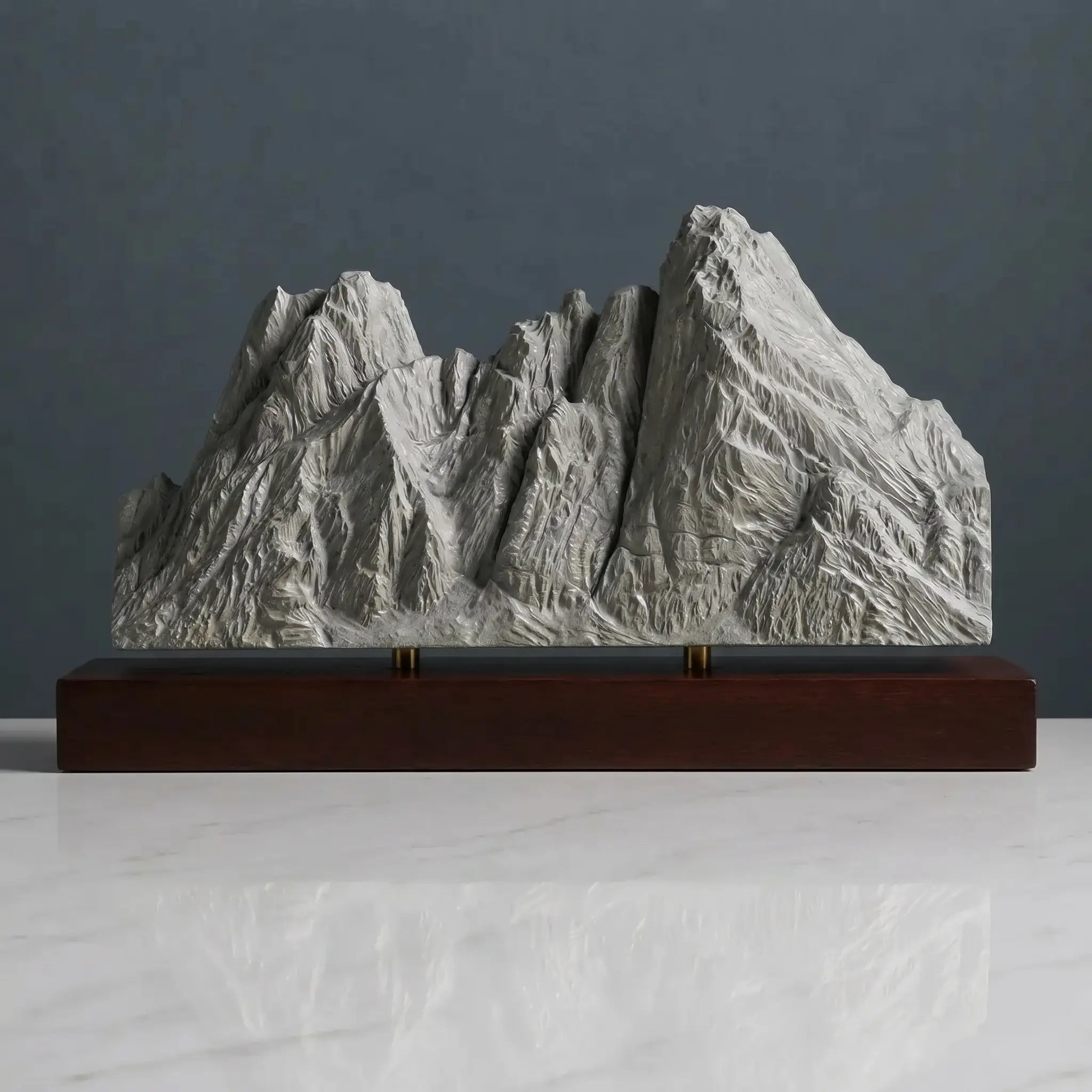 Liberty Bell Mountain Sculpture (View from Washington Pass, Washington) Sculpted Peaks