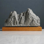 Liberty Bell Mountain Sculpture (View from Washington Pass, Washington) Sculpted Peaks