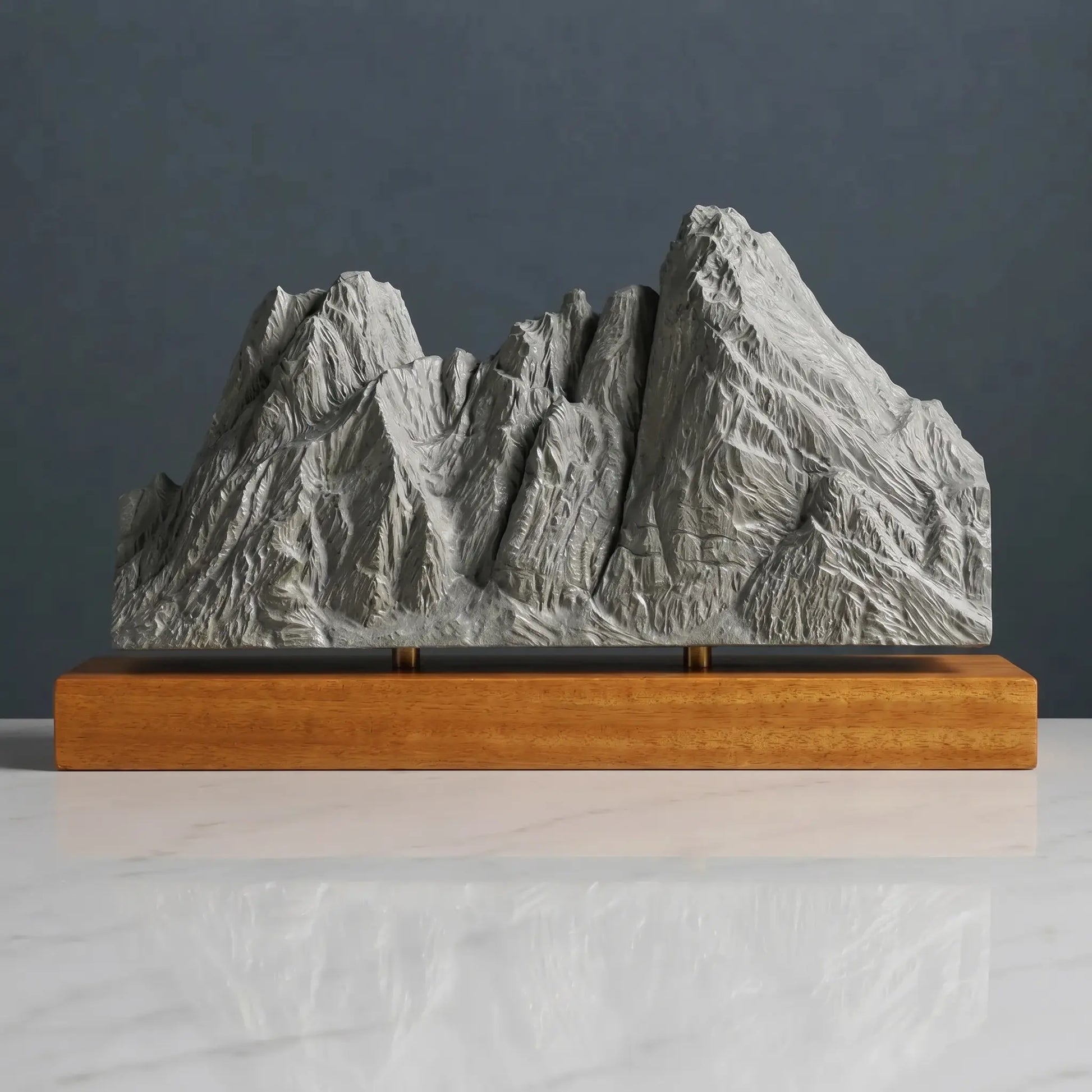 Liberty Bell Mountain Sculpture (View from Washington Pass, Washington) Sculpted Peaks