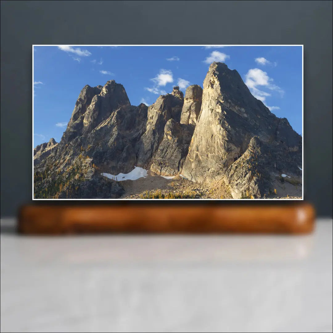 Liberty Bell Mountain Sculpture (View from Washington Pass, Washington) Sculpted Peaks