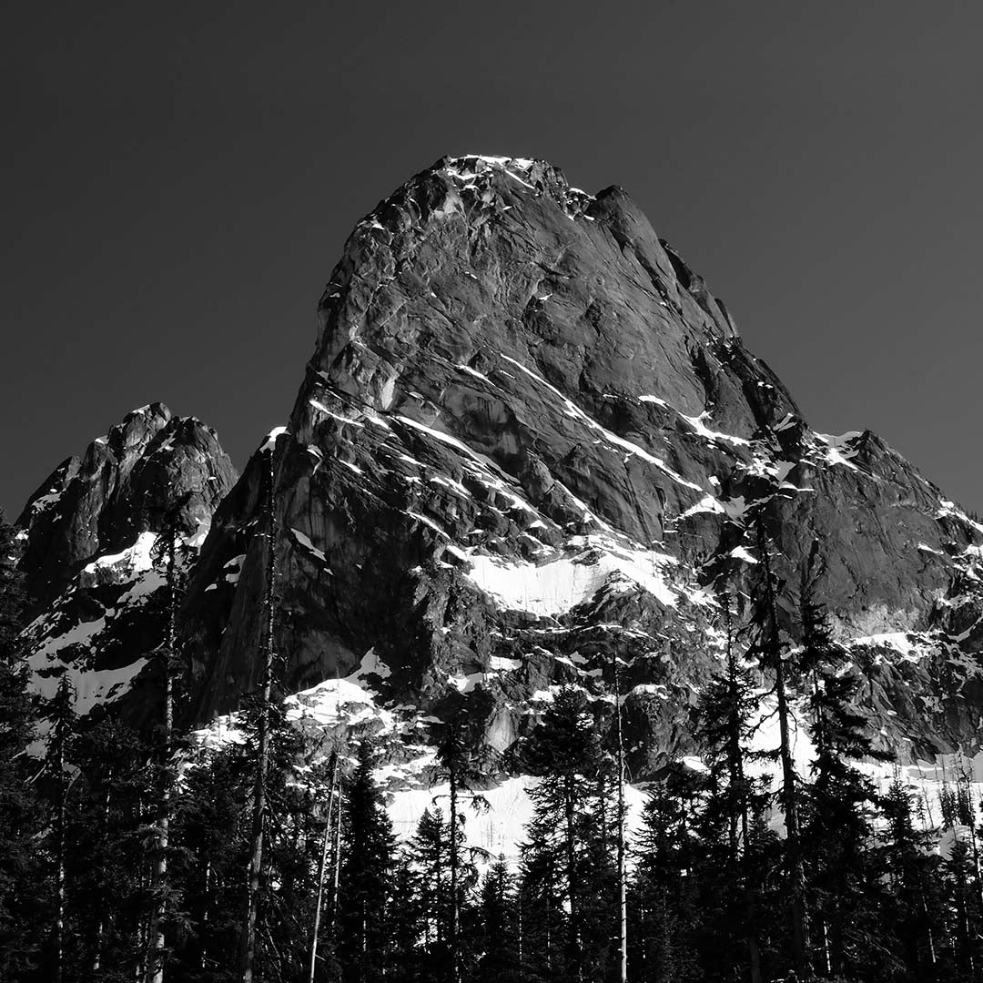 Liberty Bell Mountain (Northwest Face, North Cascades, Washington) First Edition Sculpture Sculpted Peaks