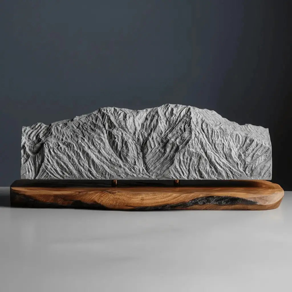 Twin Peaks Sculpture (Pine Valley Mountain, Utah) Sculpted Peaks
