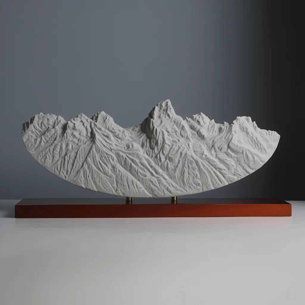 Grand Teton Sculpture (Antelope Flats Viewpoint) Sculpted Peaks