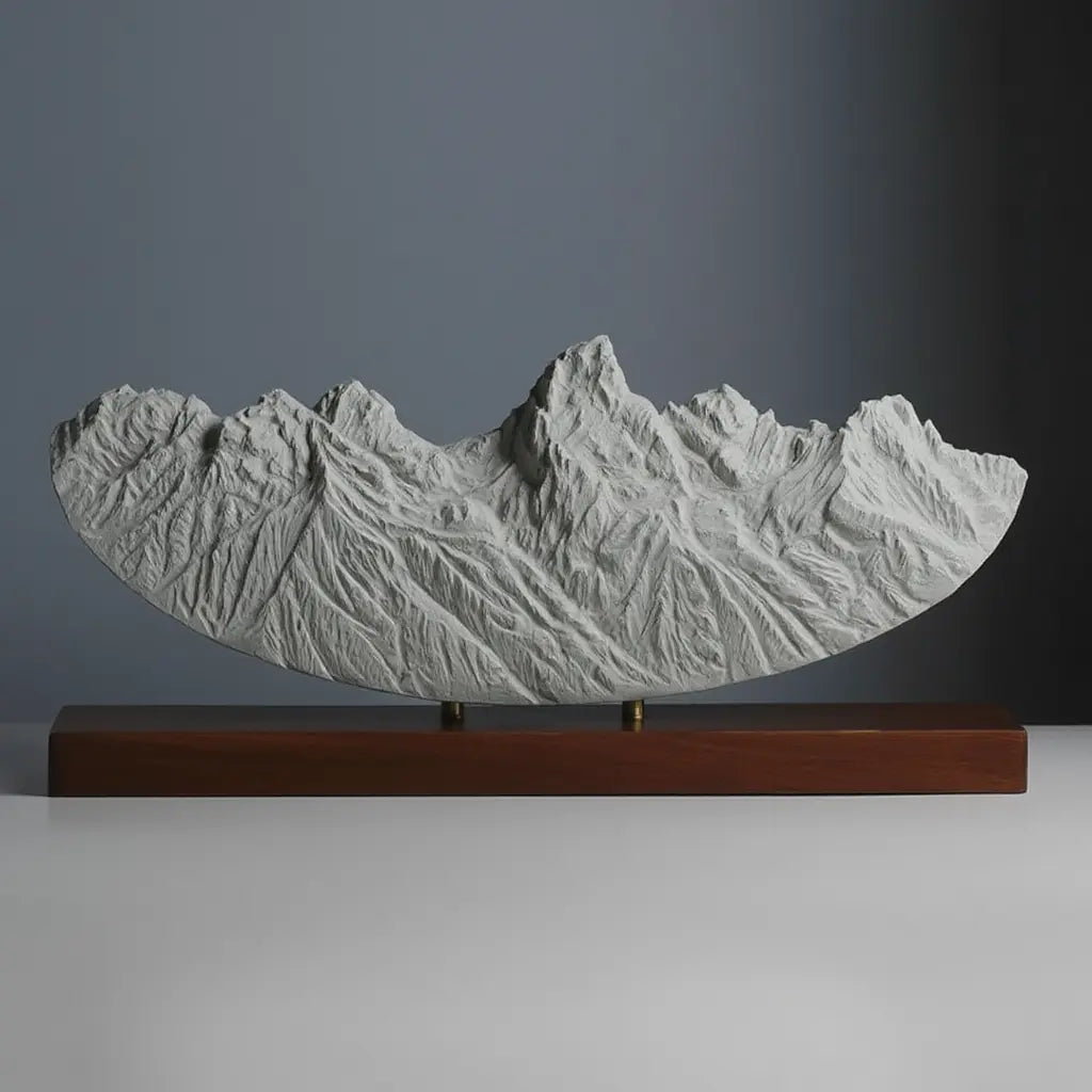 Grand Teton Sculpture (Antelope Flats Viewpoint) Sculpted Peaks