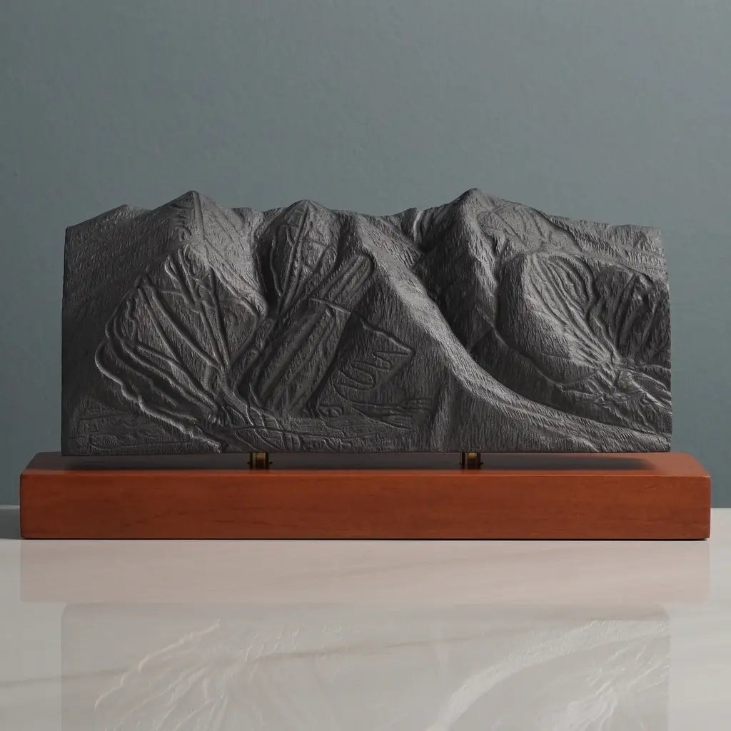 Lincoln Peak & Mount Ellen Sculpture - Sugarbush Ski Resort Sculpted Peaks