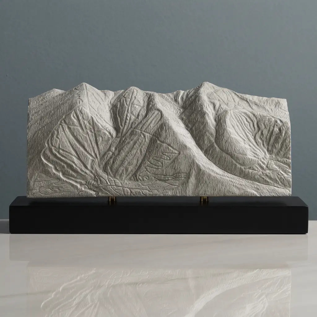 Lincoln Peak & Mount Ellen Sculpture - Sugarbush Ski Resort Sculpted Peaks