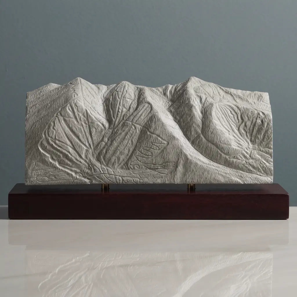 Lincoln Peak & Mount Ellen Sculpture - Sugarbush Ski Resort Sculpted Peaks