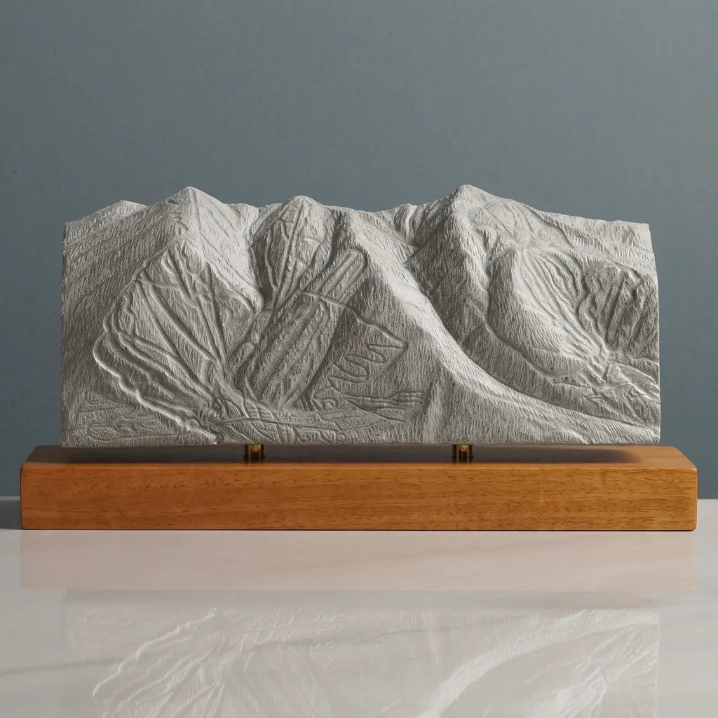 Lincoln Peak & Mount Ellen Sculpture - Sugarbush Ski Resort Sculpted Peaks