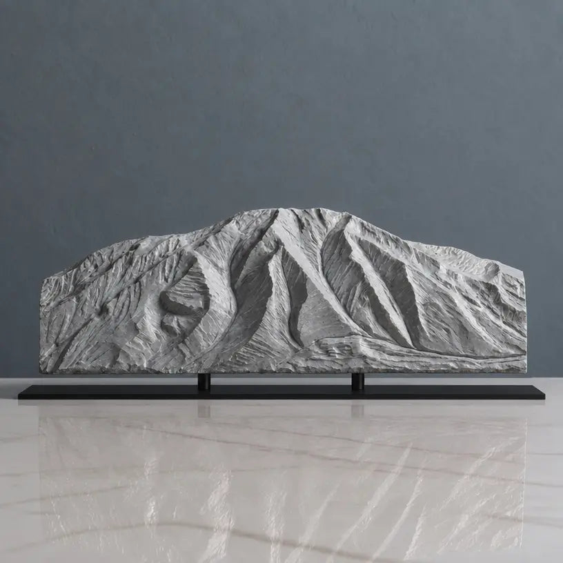 Loafer Mountain Sculpture Sculpted Peaks