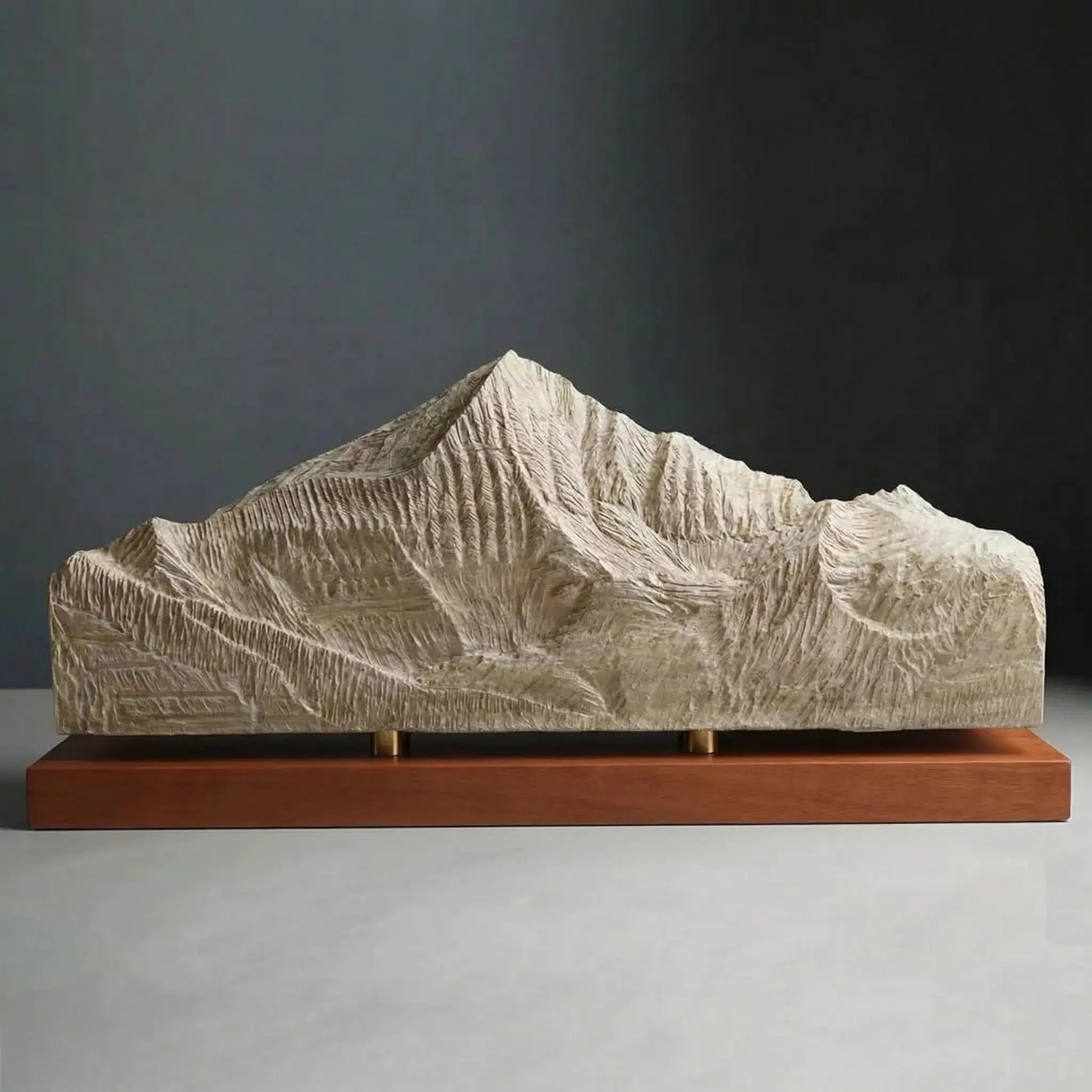 Lone Mountain Sculpture (Big Sky, Montana) Sculpted Peaks