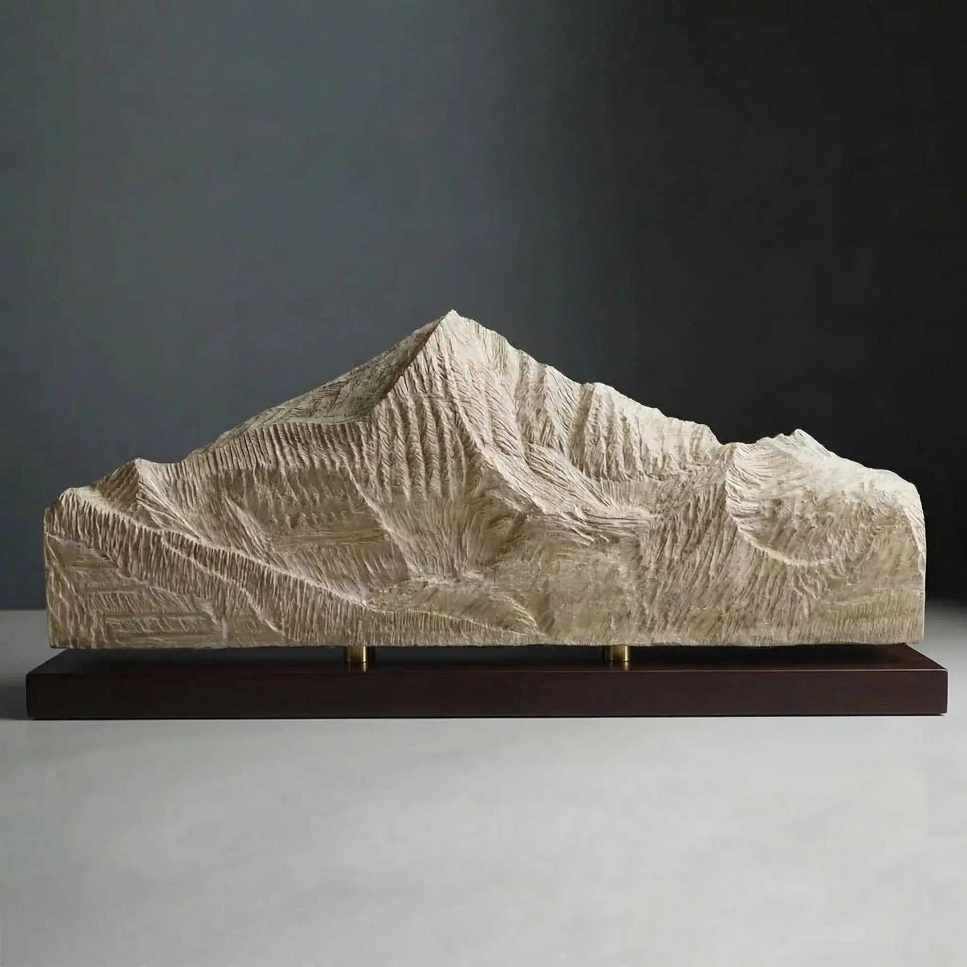Lone Mountain Sculpture (Big Sky, Montana) Sculpted Peaks
