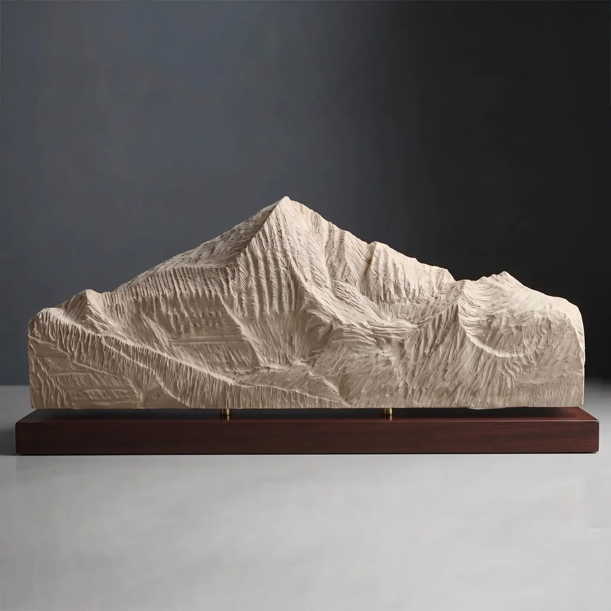 Lone Mountain Sculpture (Big Sky, Montana) Sculpted Peaks