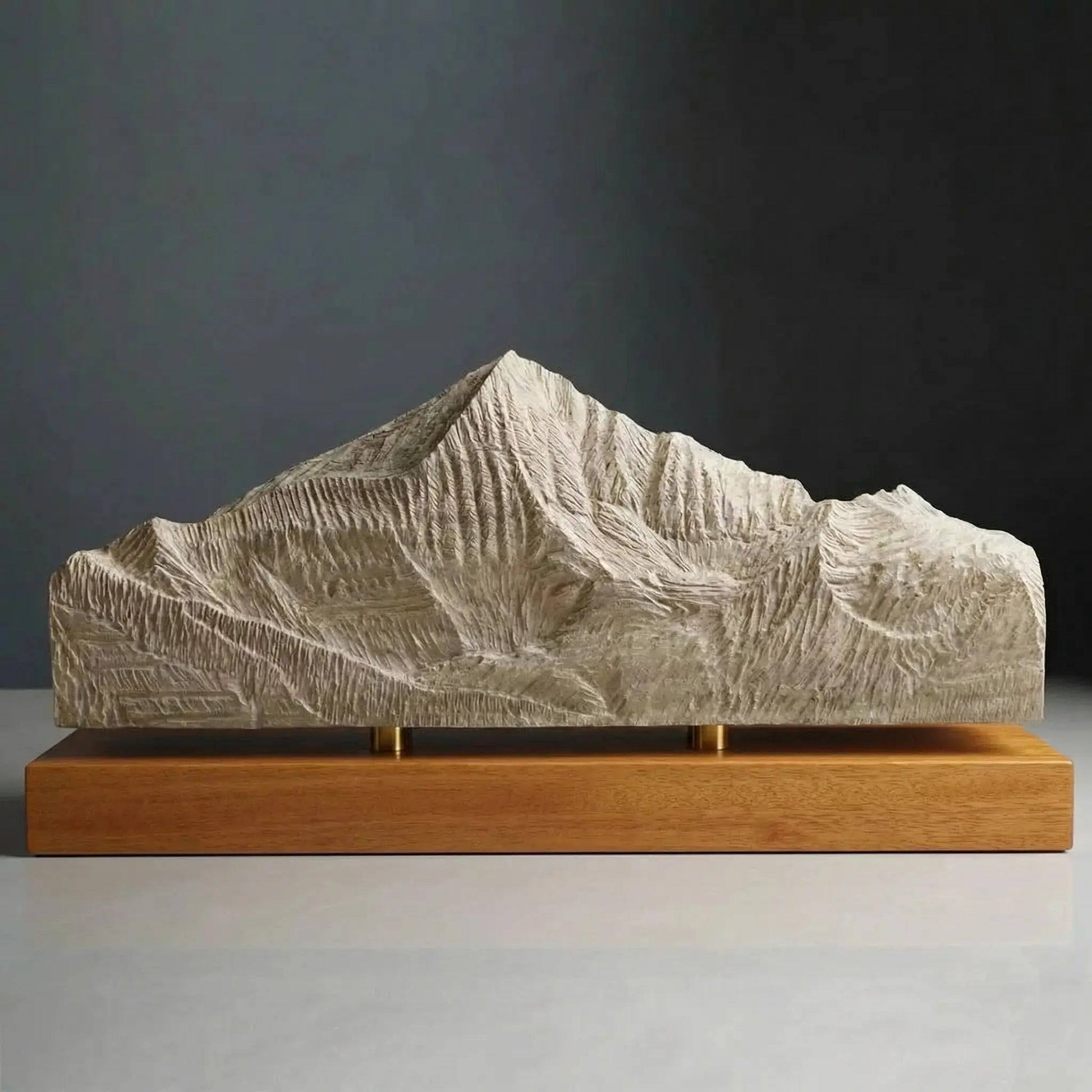 Lone Mountain Sculpture (Big Sky, Montana) Sculpted Peaks
