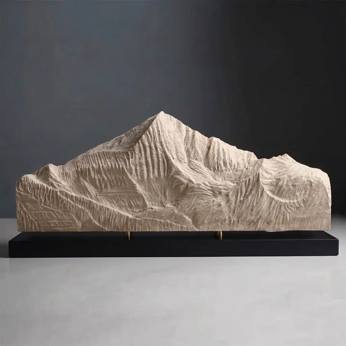 Lone Mountain Sculpture (Big Sky, Montana) Sculpted Peaks