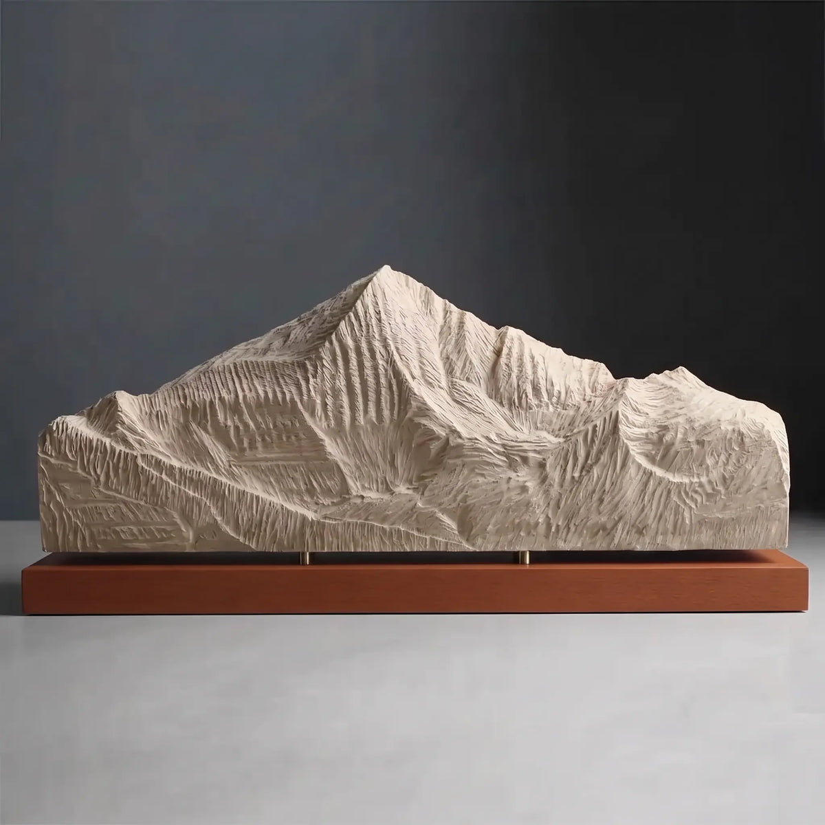 Lone Mountain Sculpture (Big Sky, Montana) Sculpted Peaks