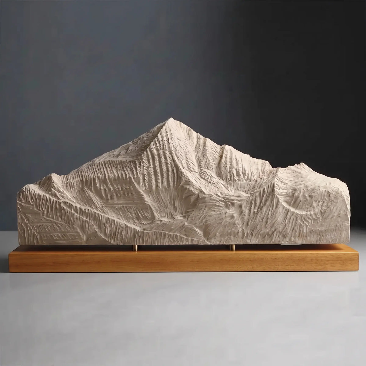 Lone Mountain Sculpture (Big Sky, Montana) Sculpted Peaks