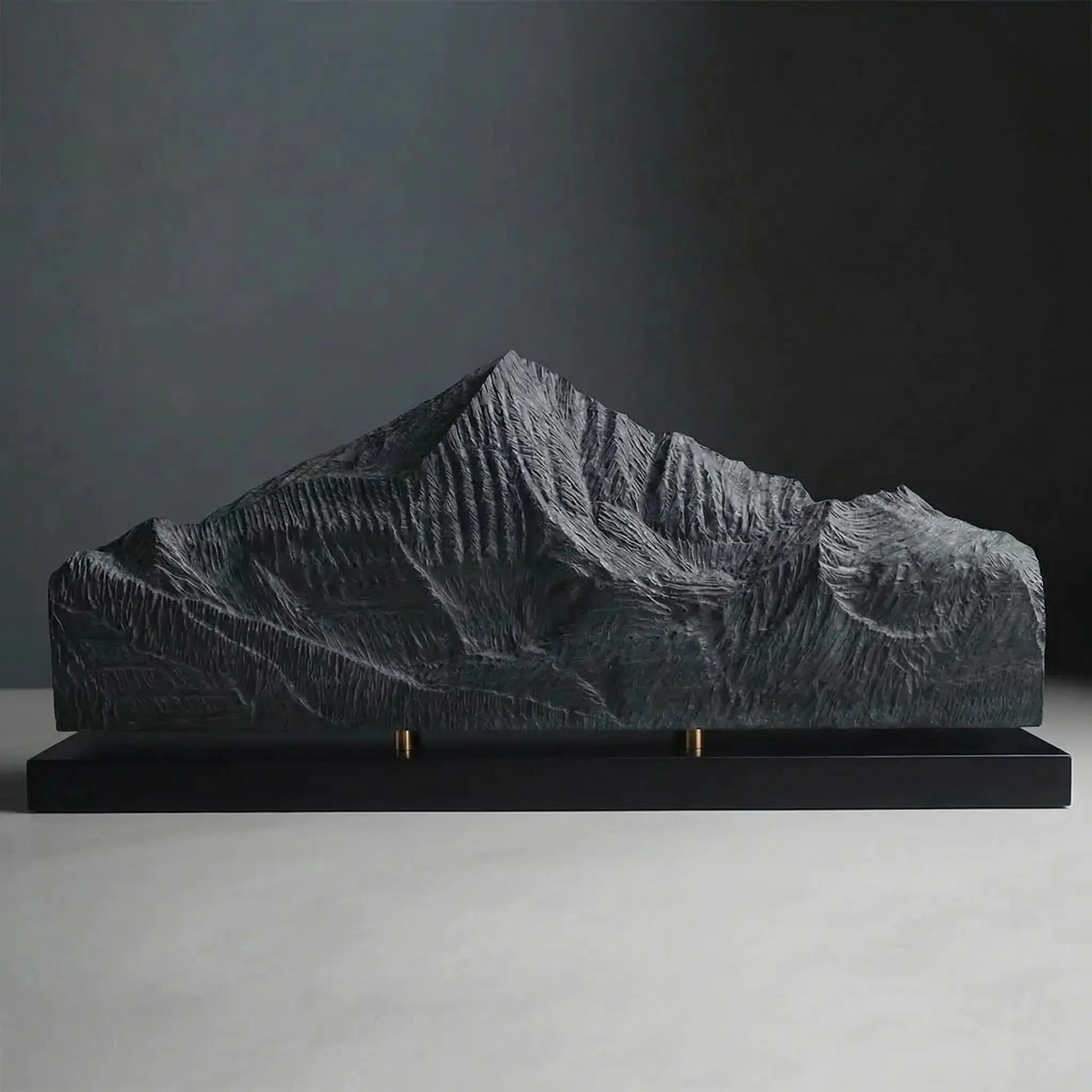 Lone Mountain Sculpture (Big Sky, Montana) Sculpted Peaks