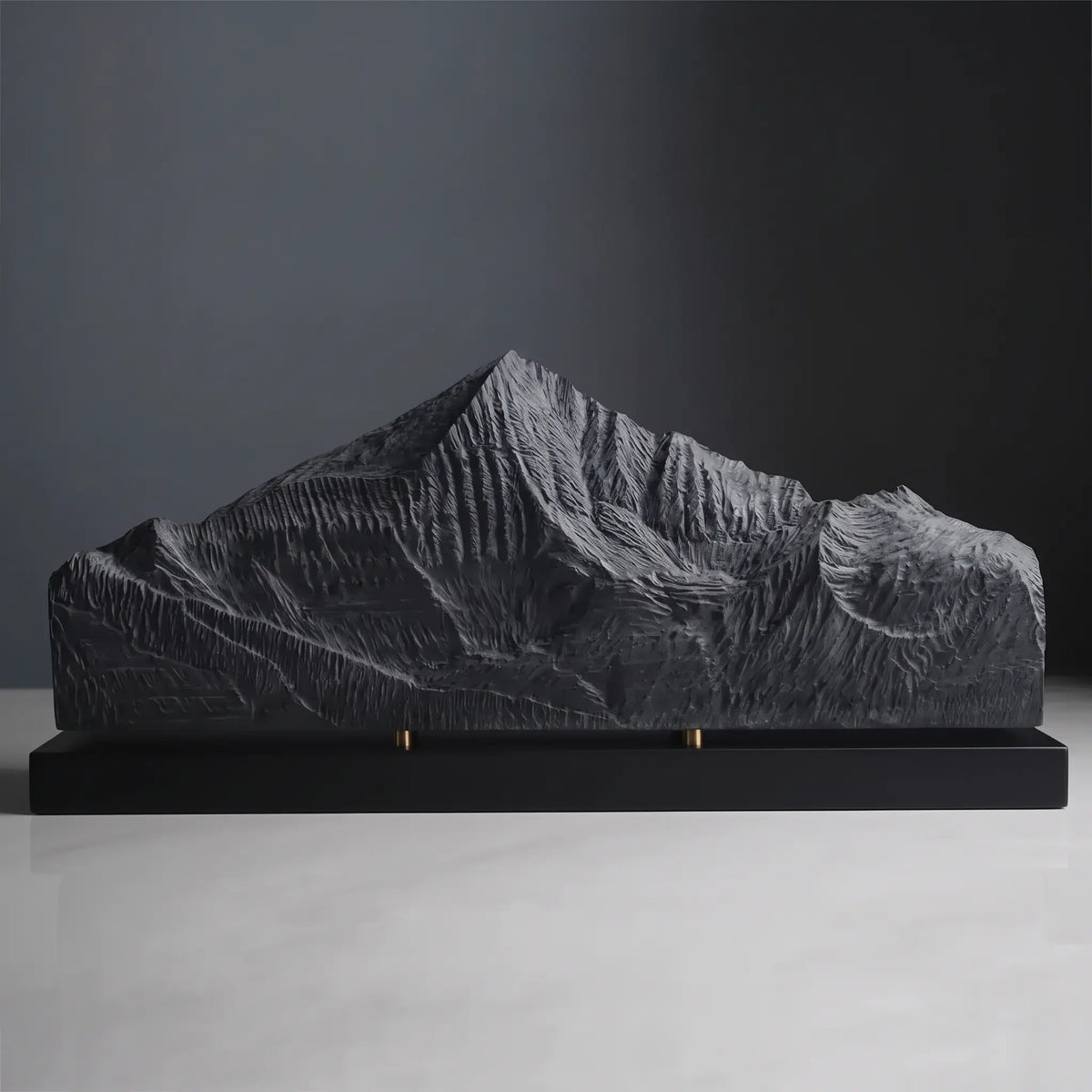 Lone Mountain Sculpture (Big Sky, Montana) Sculpted Peaks