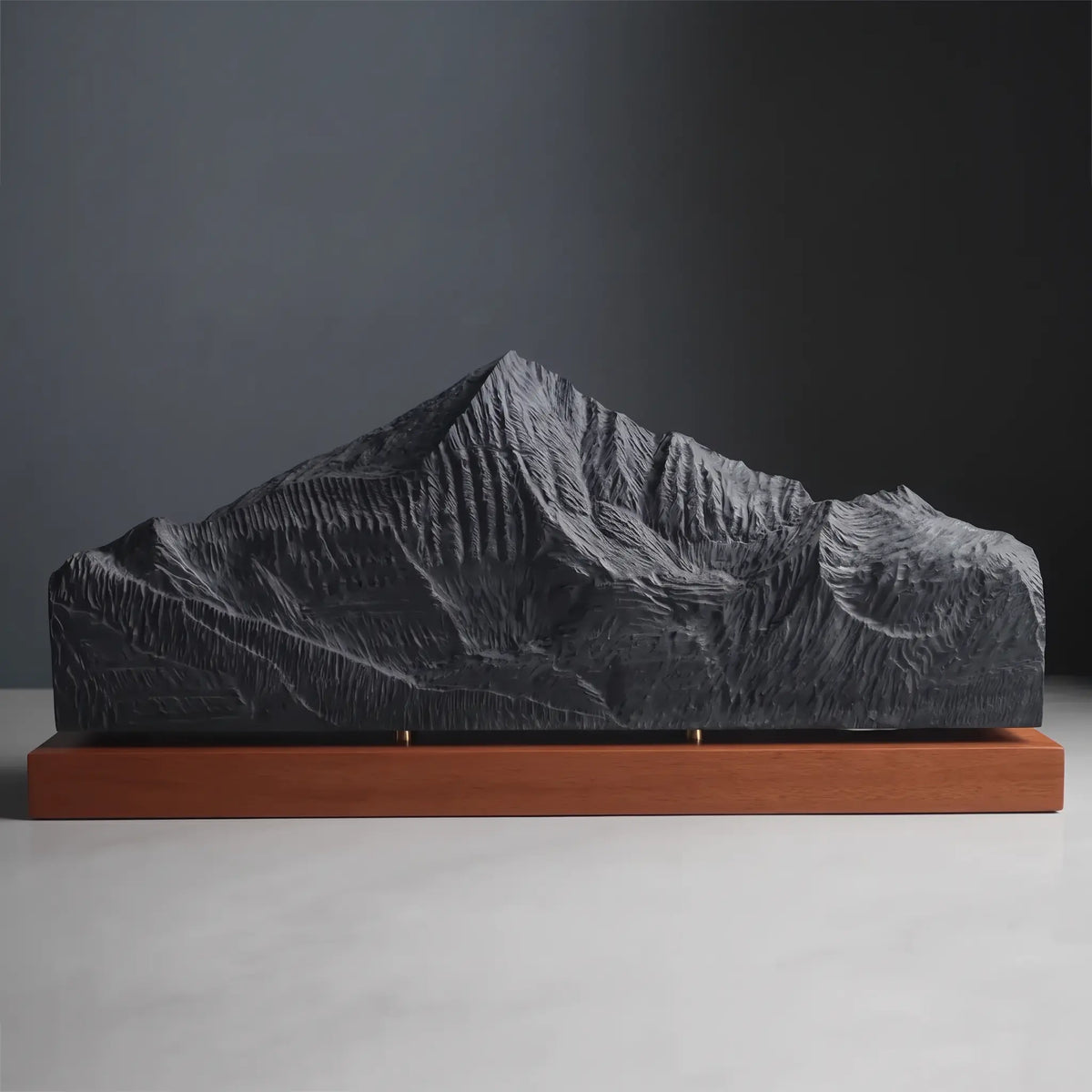 Lone Mountain Sculpture (Big Sky, Montana) Sculpted Peaks