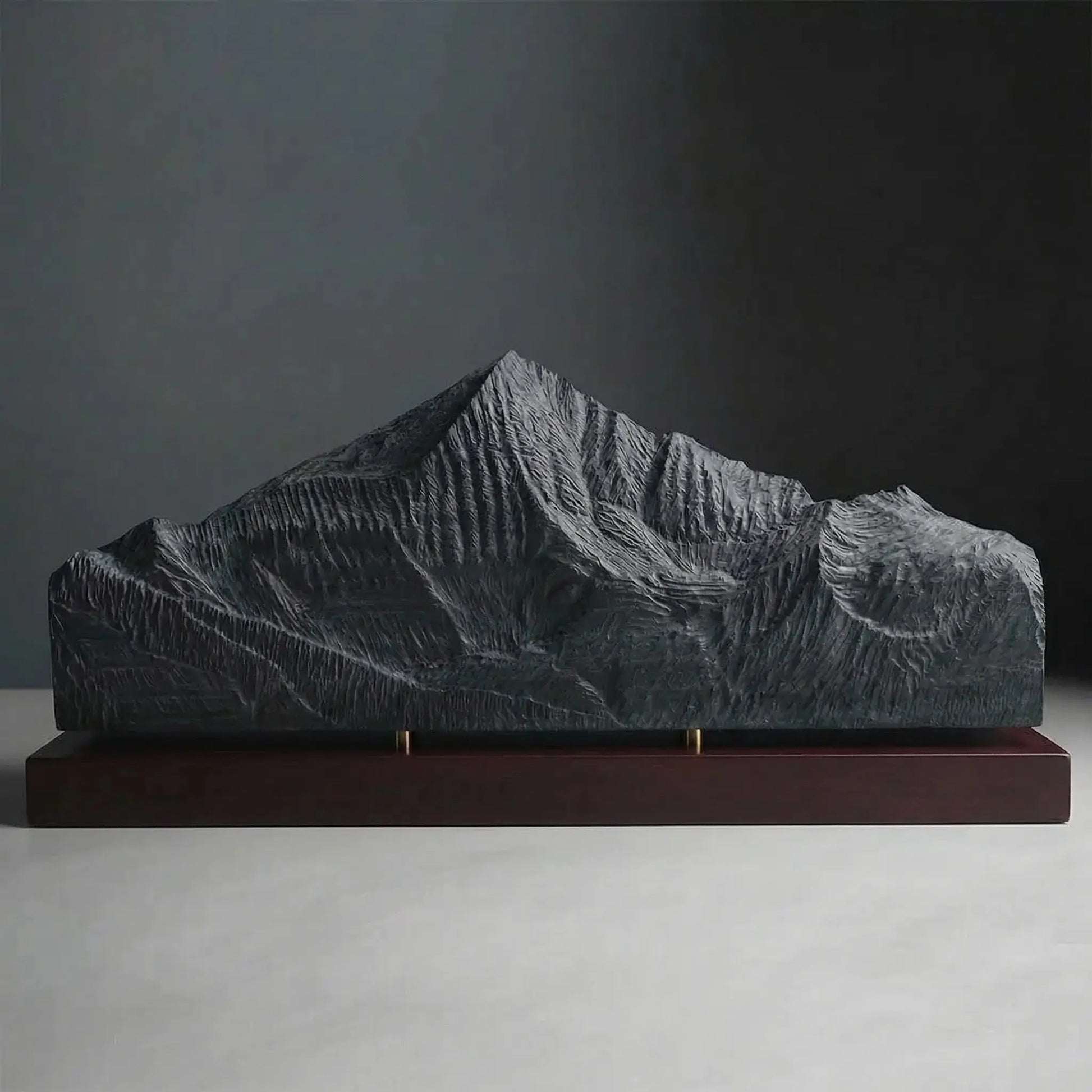 Lone Mountain Sculpture (Big Sky, Montana) Sculpted Peaks