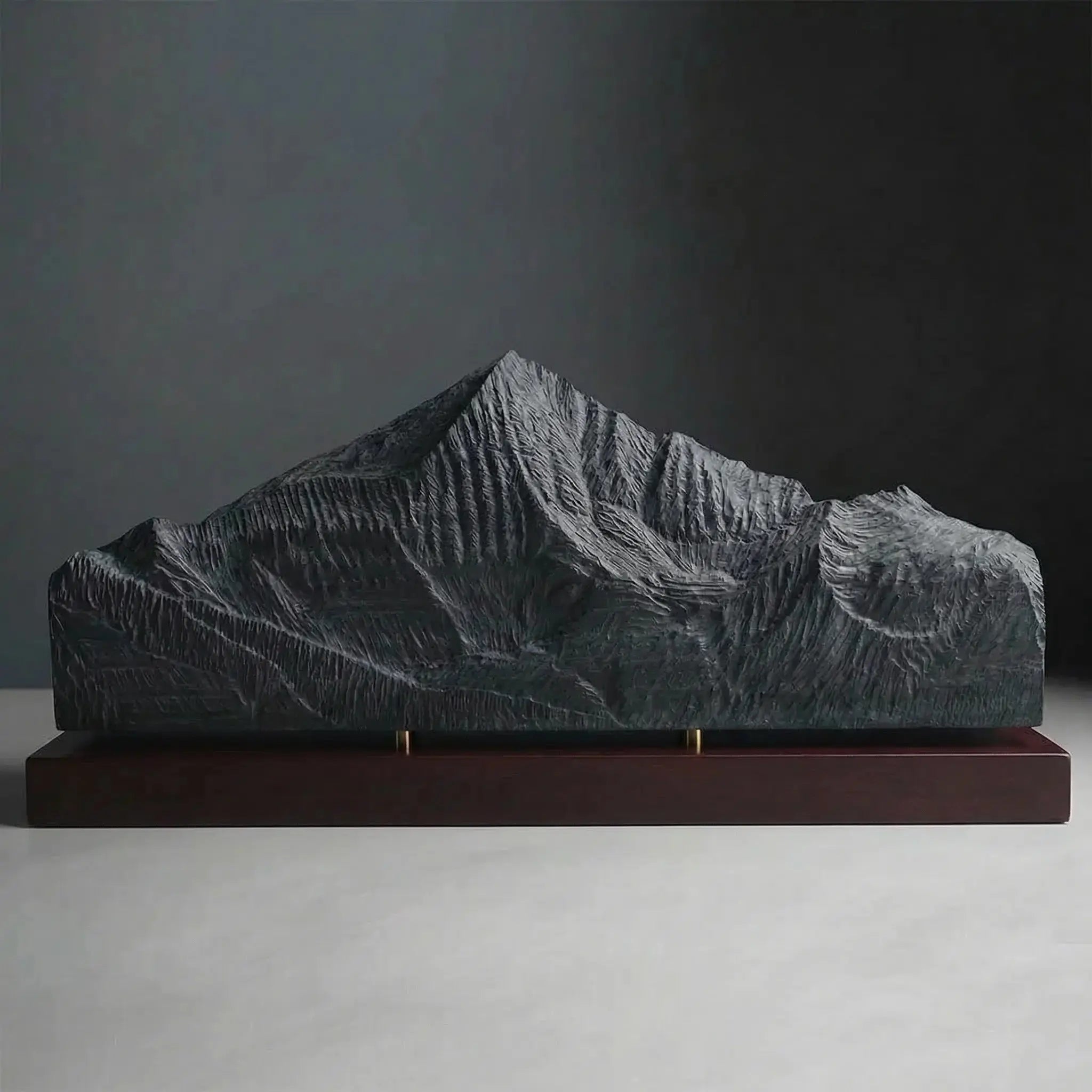 Lone Mountain Sculpture (Big Sky, Montana) Sculpted Peaks
