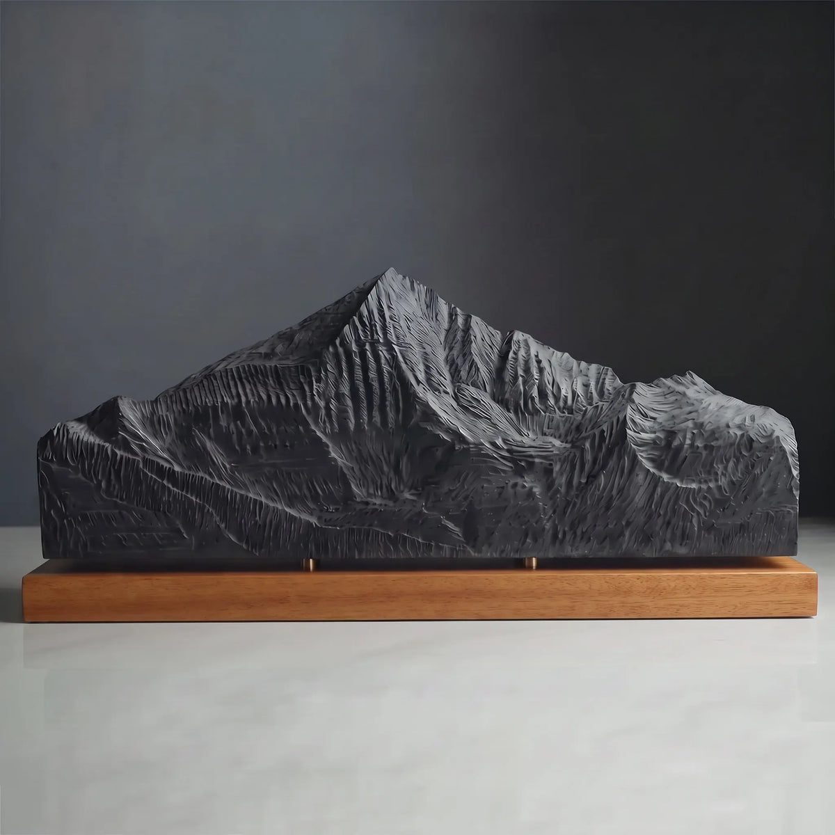 Lone Mountain Sculpture (Big Sky, Montana) Sculpted Peaks