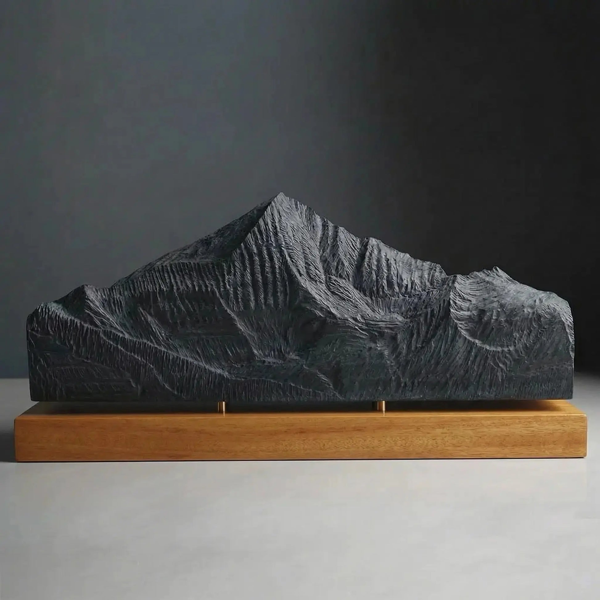 Lone Mountain Sculpture (Big Sky, Montana) Sculpted Peaks