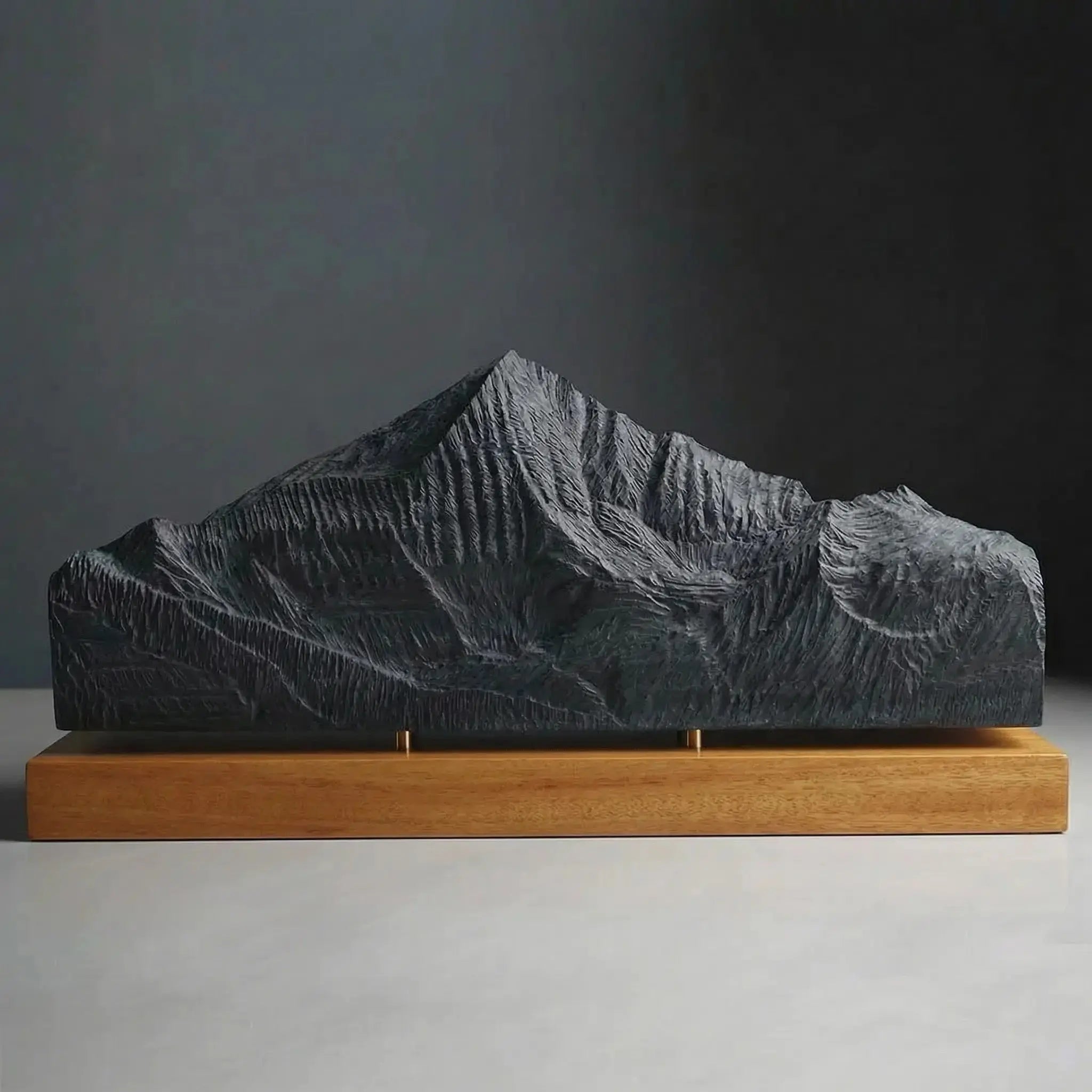 Lone Mountain Sculpture (Big Sky, Montana) Sculpted Peaks