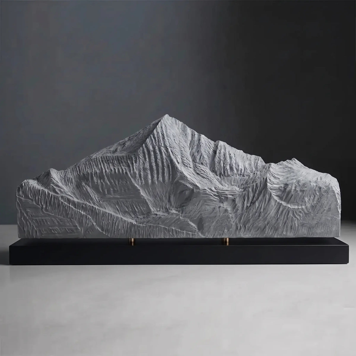 Lone Mountain Sculpture (Big Sky, Montana) Sculpted Peaks