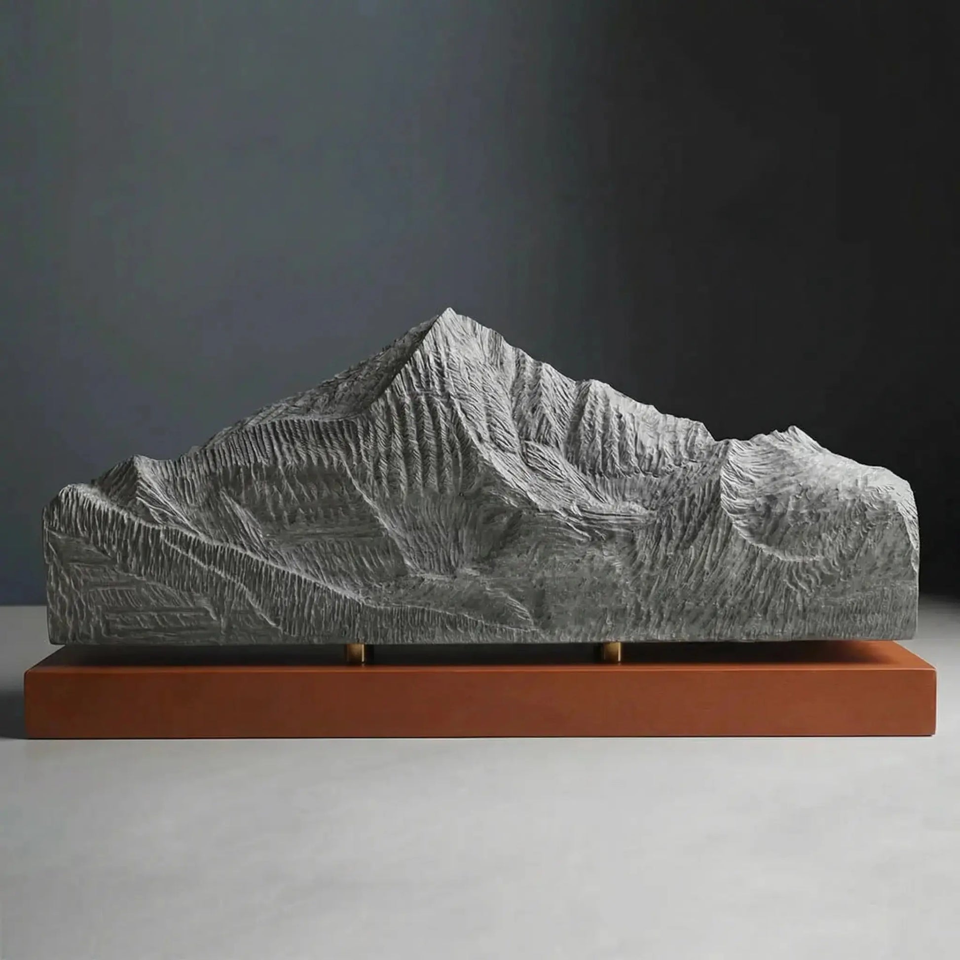 Lone Mountain Sculpture (Big Sky, Montana) Sculpted Peaks