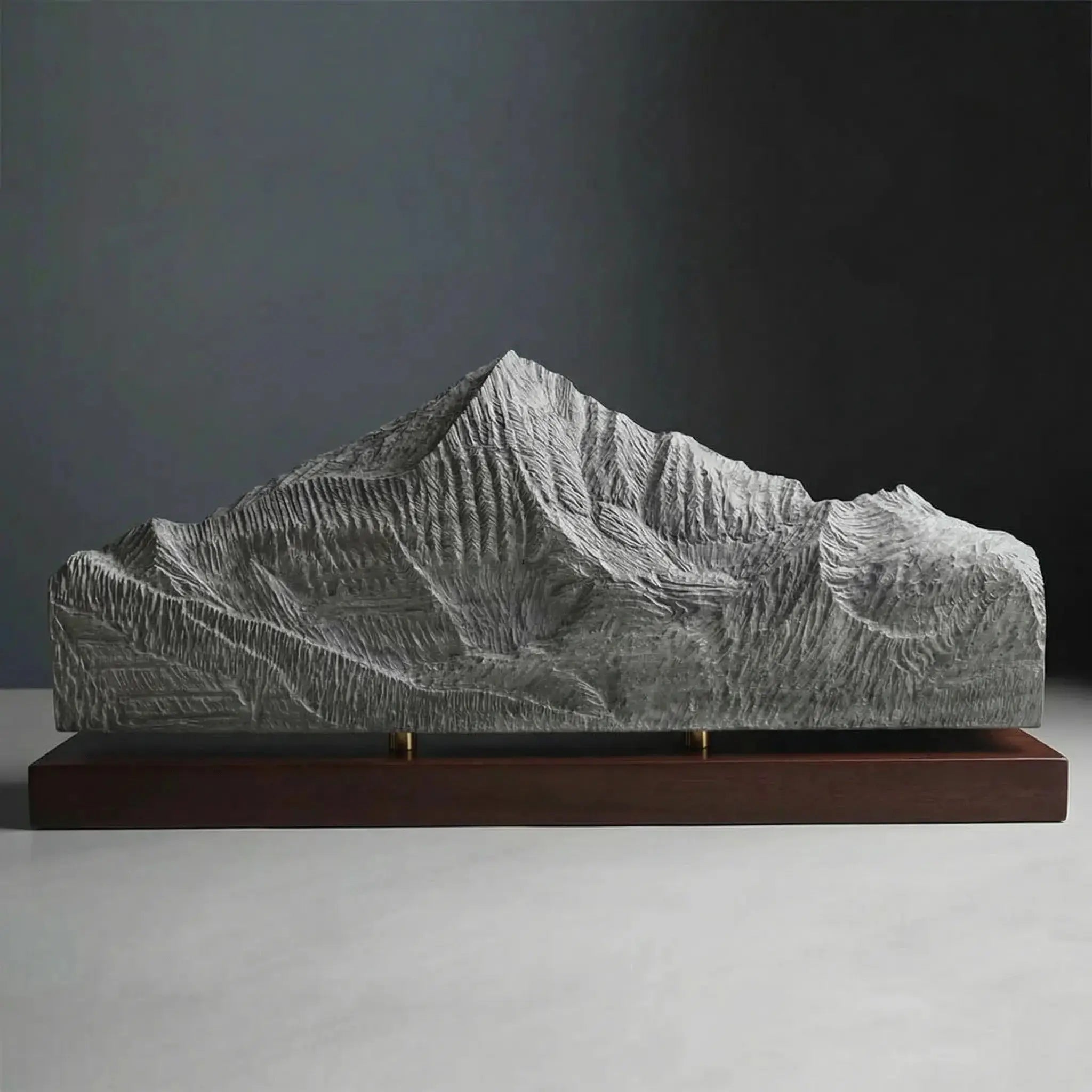 Lone Mountain Sculpture (Big Sky, Montana) Sculpted Peaks