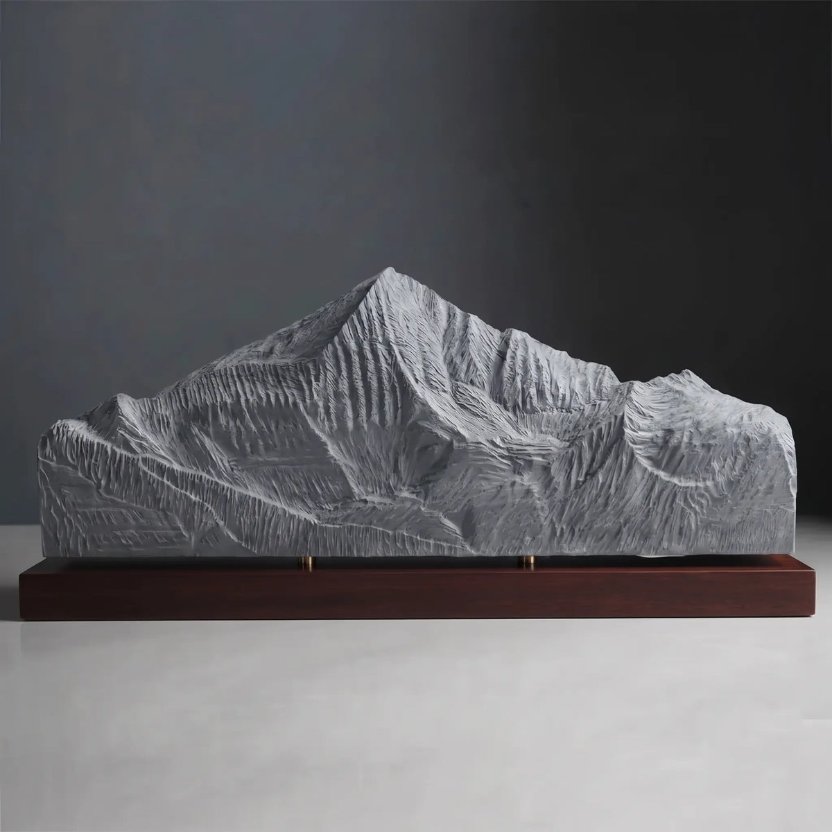 Lone Mountain Sculpture (Big Sky, Montana) Sculpted Peaks