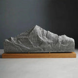 Lone Mountain Sculpture (Big Sky, Montana) Sculpted Peaks