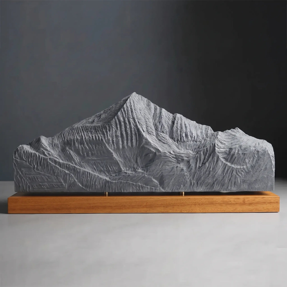 Lone Mountain Sculpture (Big Sky, Montana) Sculpted Peaks