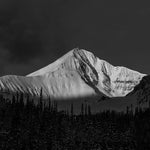 Lone Mountain (View from Near Big Sky Resort, Madison Range, Montana) First Edition Sculpture Sculpted Peaks