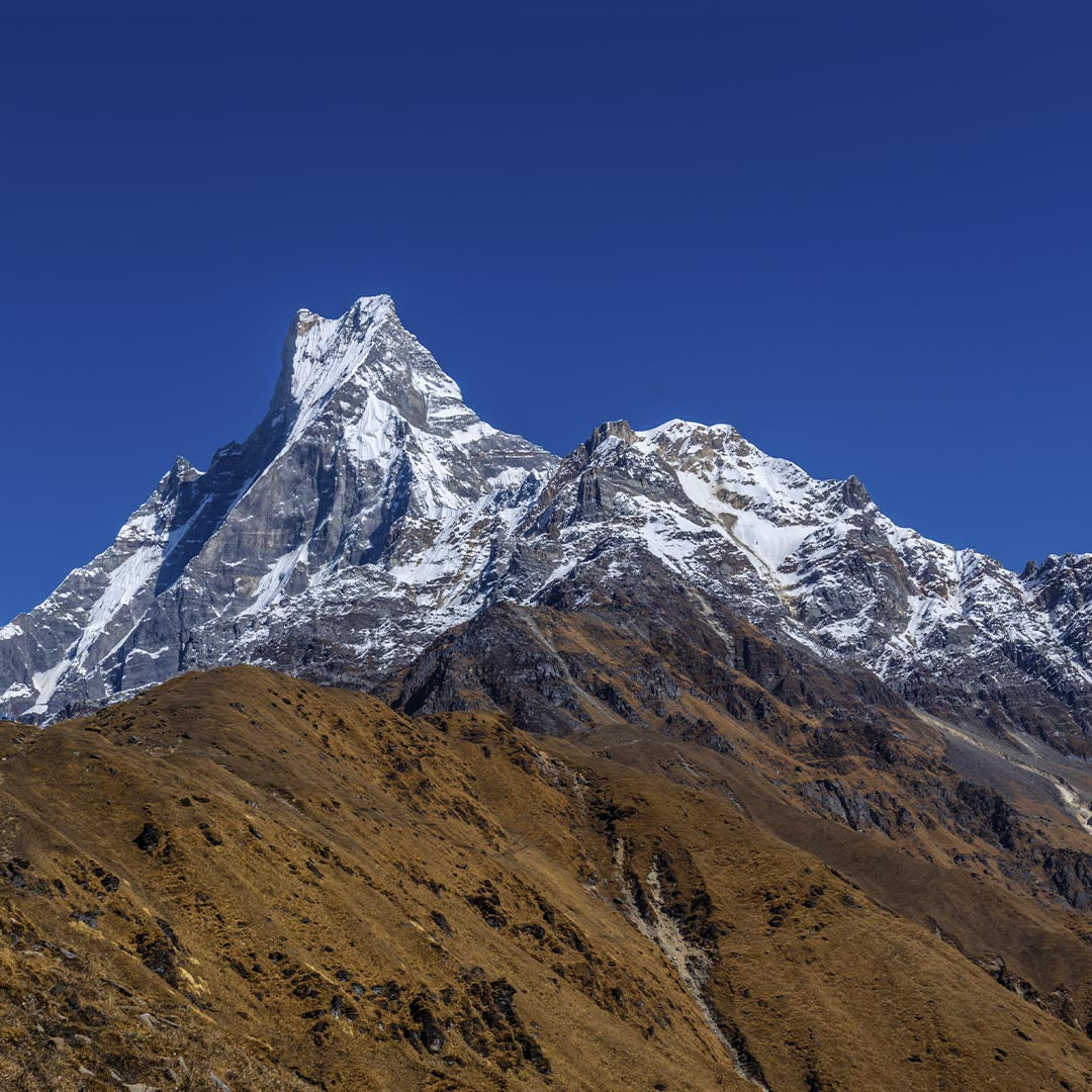 Machapuchare (Fish Tail, Annapurna Range, Nepal) Sculpture Sculpted Peaks