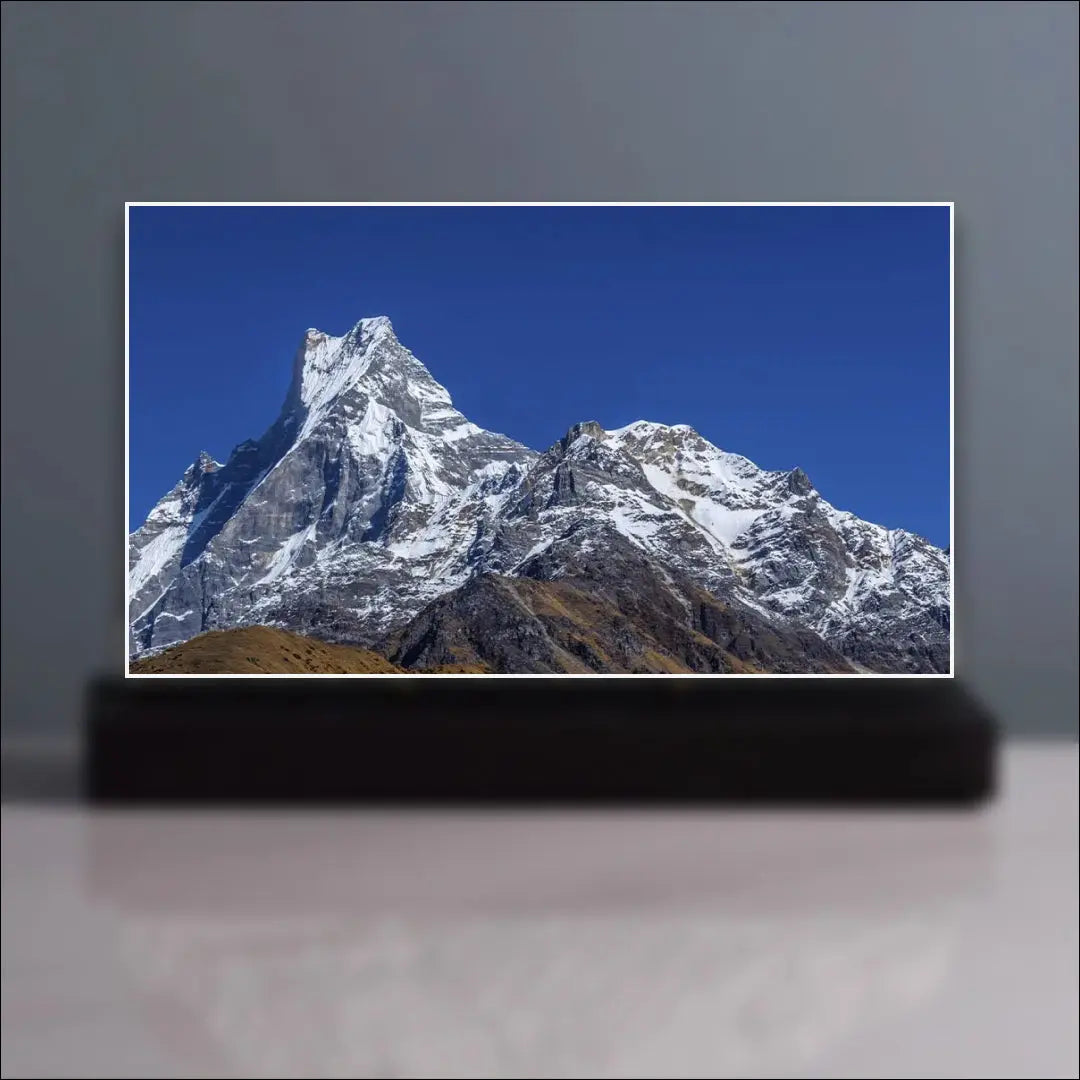Machapuchare Sculpture (Fish Tail, Annapurna Range, Nepal) Sculpted Peaks