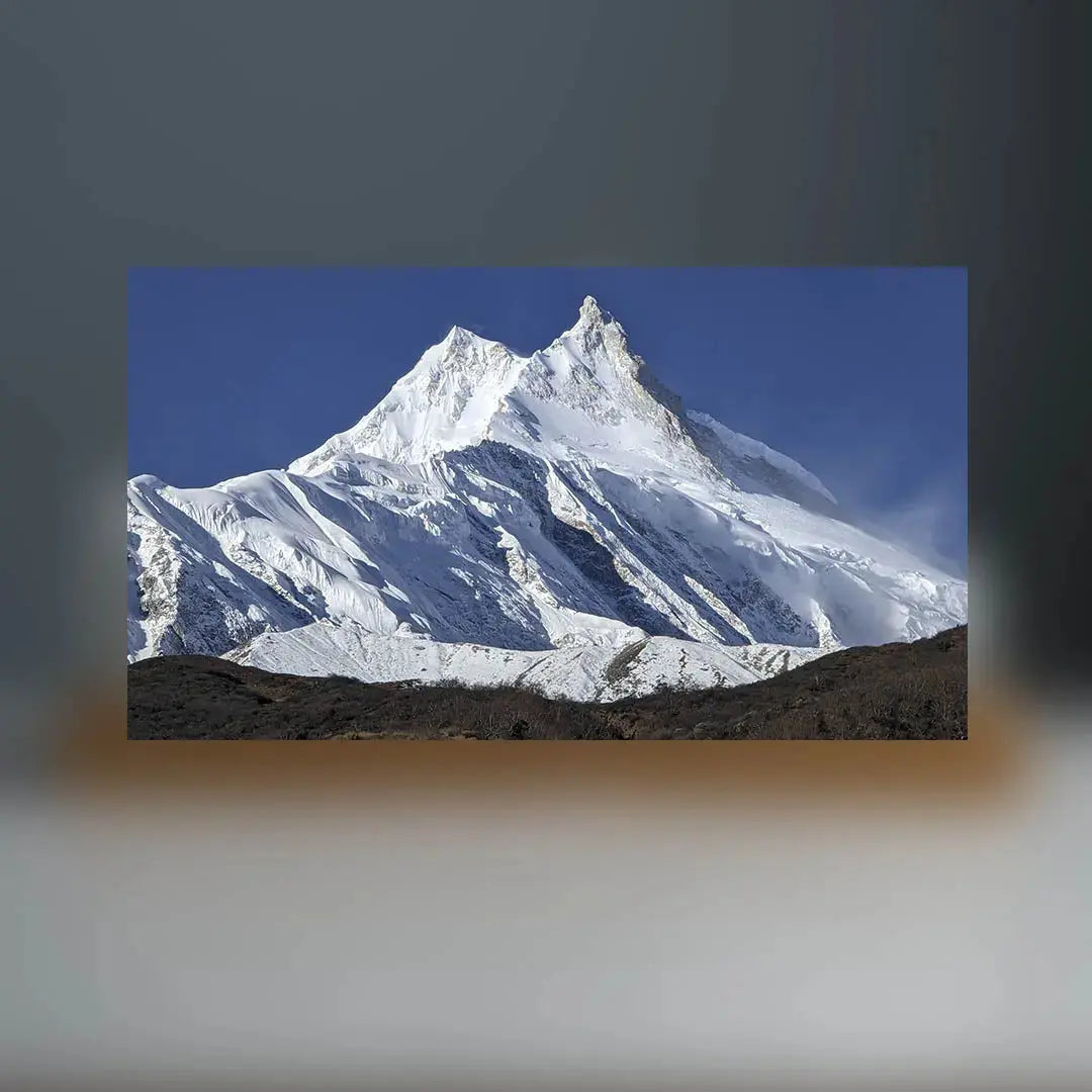 Manaslu Sculpture (Mansiri Himal, Nepal) Sculpted Peaks
