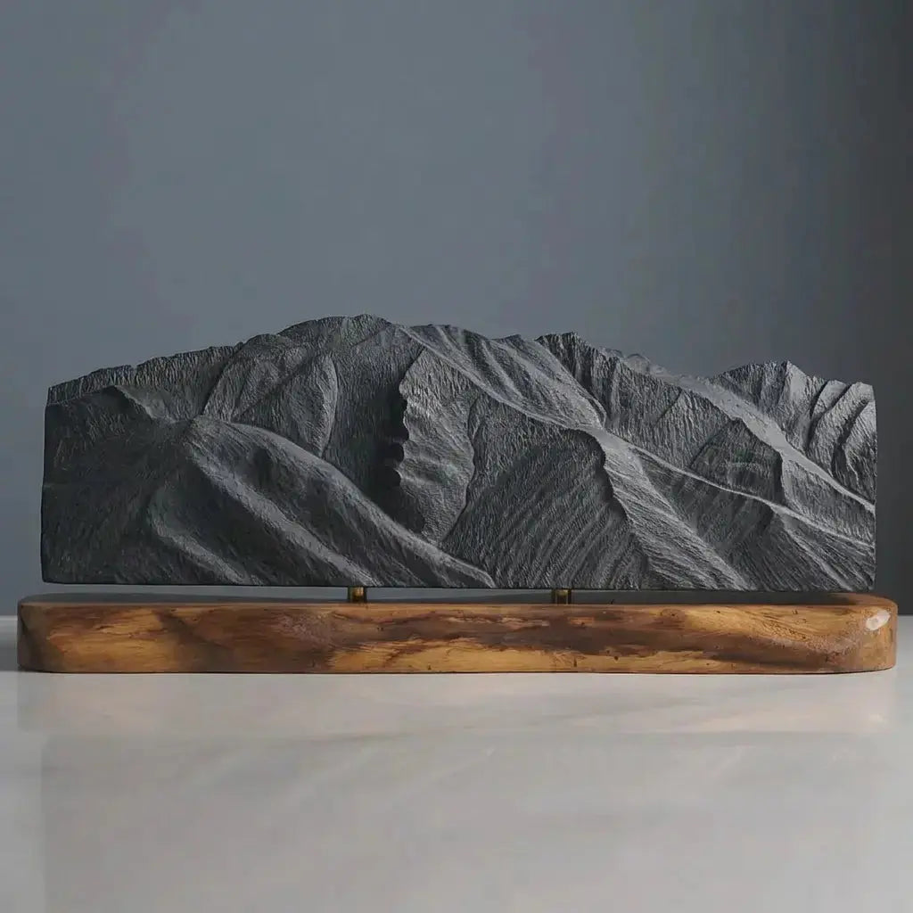 Maple Mountain Sculpture (Wasatch Range, Utah) Sculpted Peaks