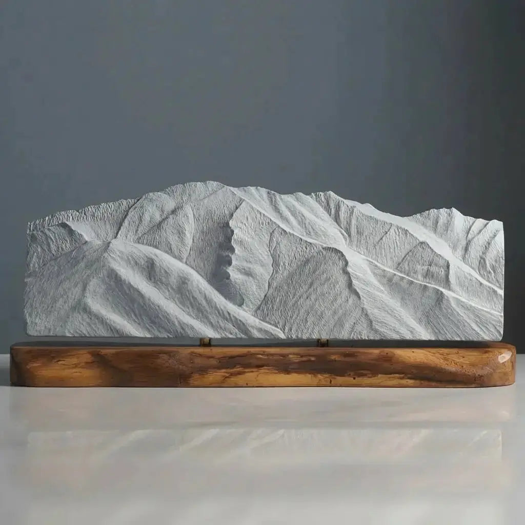 Maple Mountain Sculpture (Wasatch Range, Utah) Sculpted Peaks