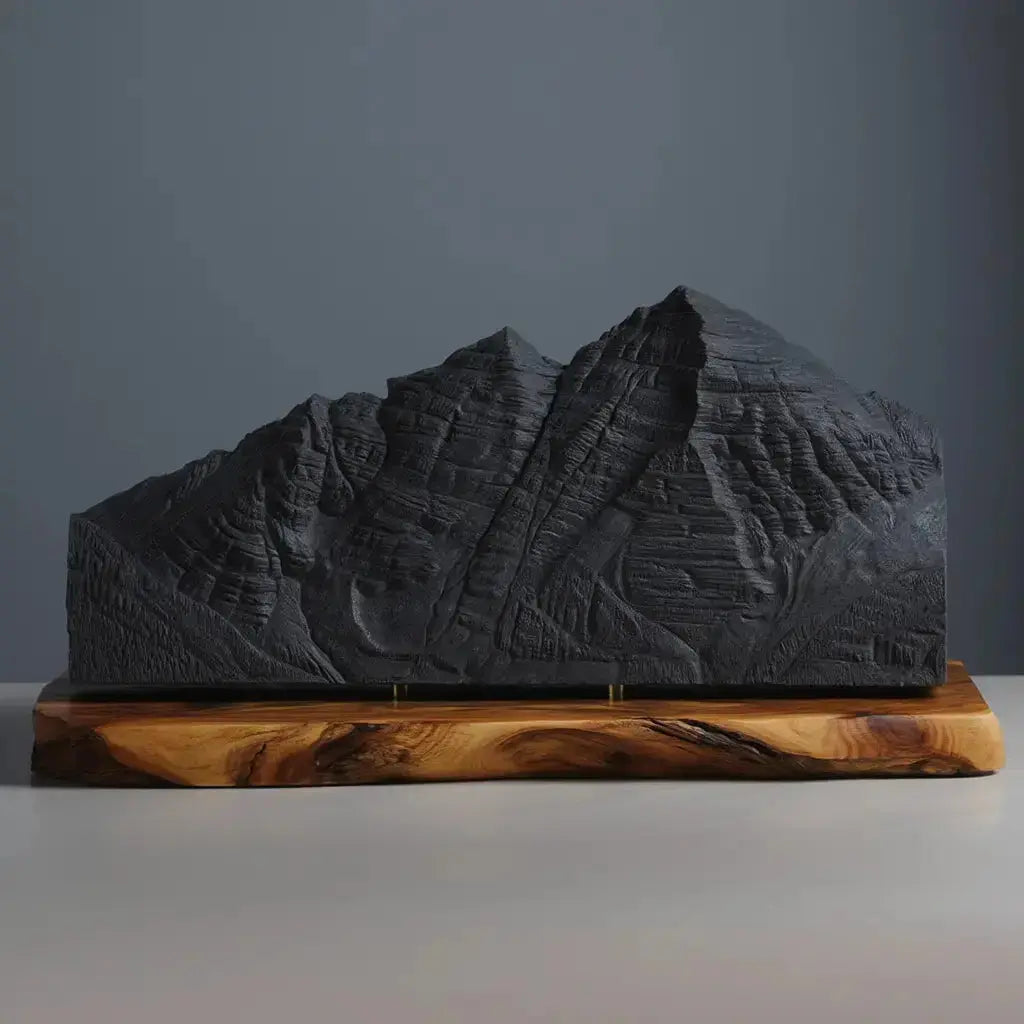Maroon Bells Sculpture (Colorado) Sculpted Peaks