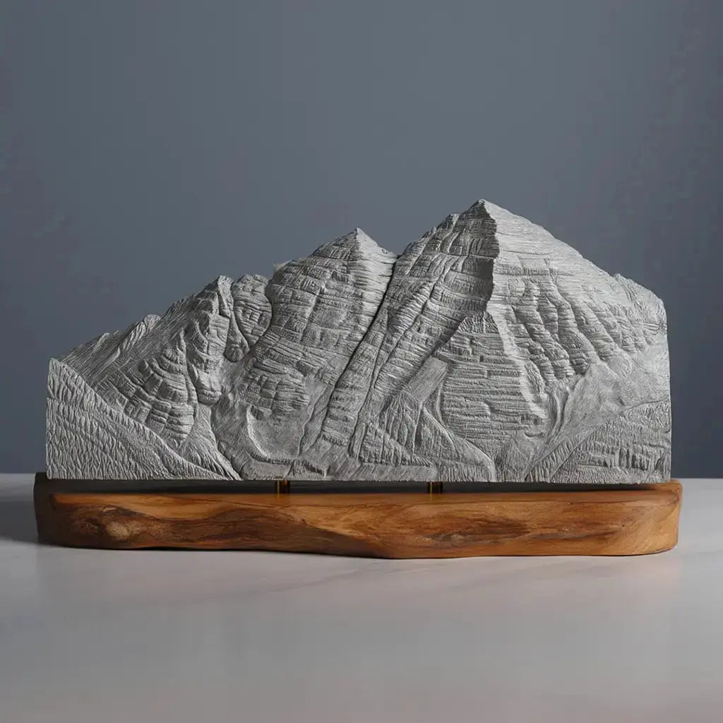 Maroon Bells Sculpture (Colorado) Sculpted Peaks