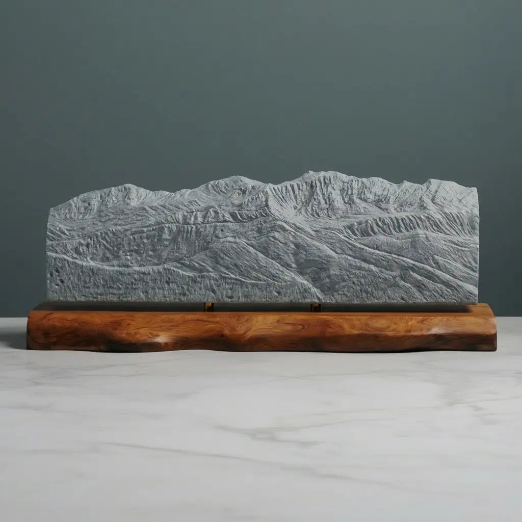 Mount Massive Sculpture (View near Turquoise Lake, Colorado) Sculpted Peaks